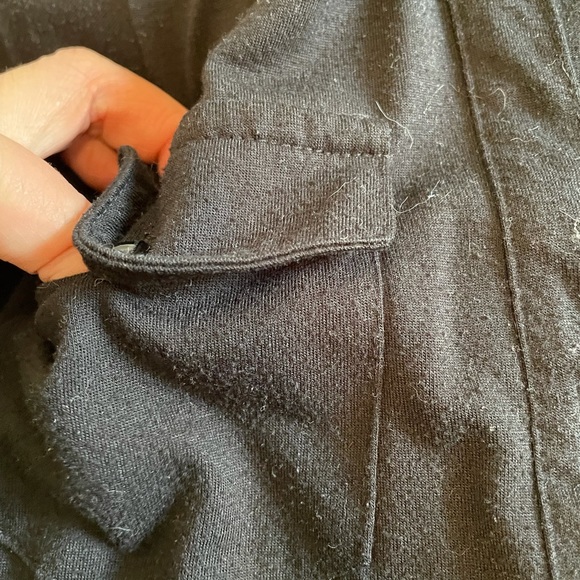 Black collared dress/shirt, last chance-donating 9/15 - Picture 3 of 9